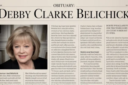 Obituary Debby Clarke Belichick