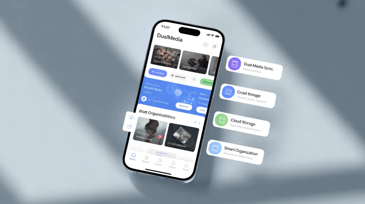 application mobile dualmedia